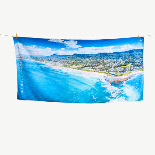 Bulli Blues beach towel