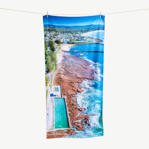Shellharbour Shores beach towel
