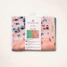 Load image into Gallery viewer, Aussie Summer tea towel