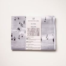 Load image into Gallery viewer, Beach Scene Tea Towel