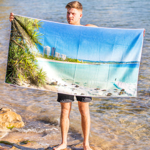 Cooly Cruise beach towel