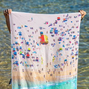Aussie Summer beach towel