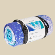 Load image into Gallery viewer, Blue Rush beach towel