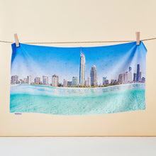 Load image into Gallery viewer, Crispy Icons beach towel