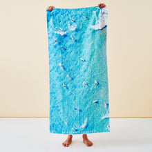 Load image into Gallery viewer, Longboard Party beach towel