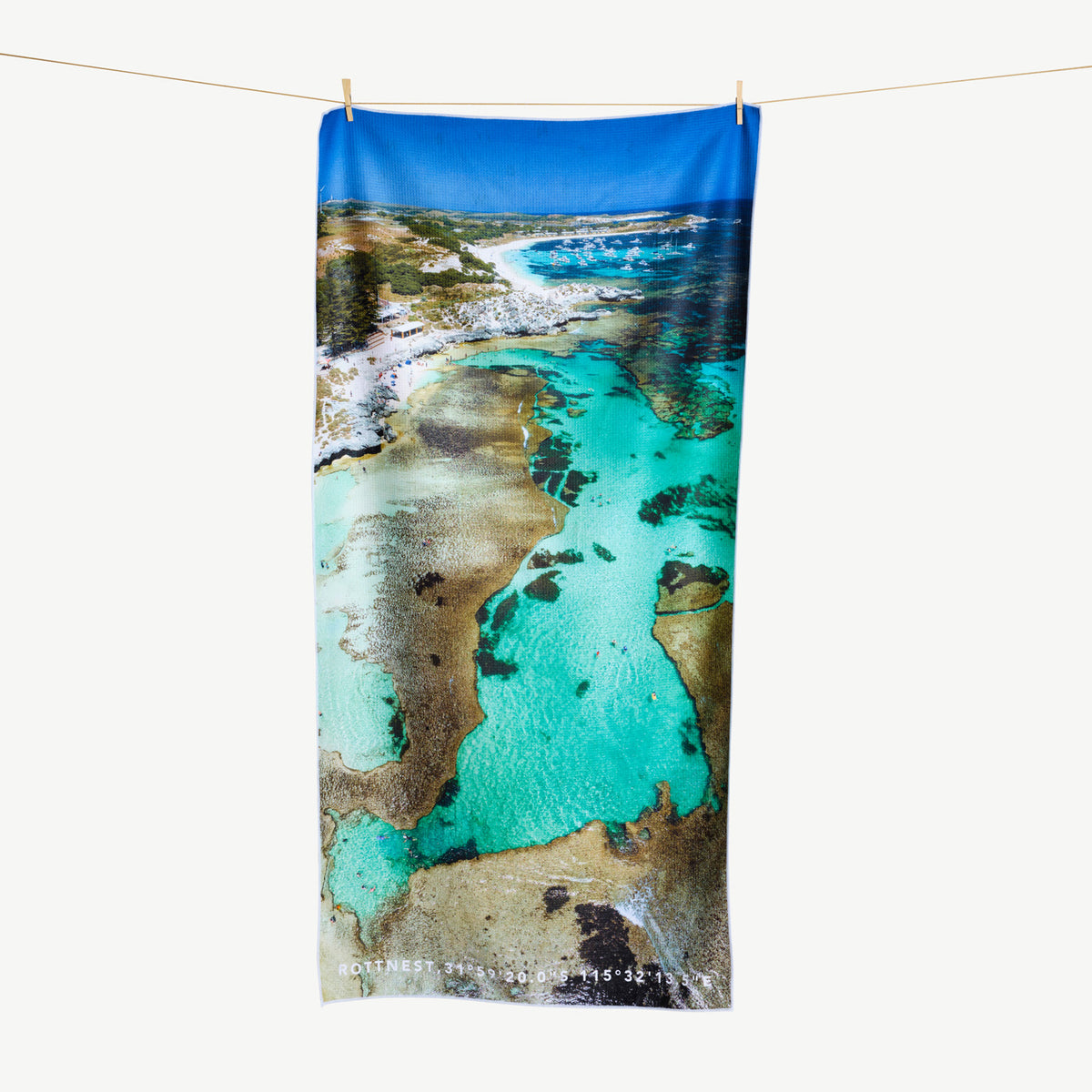 Basin Bliss beach towel
