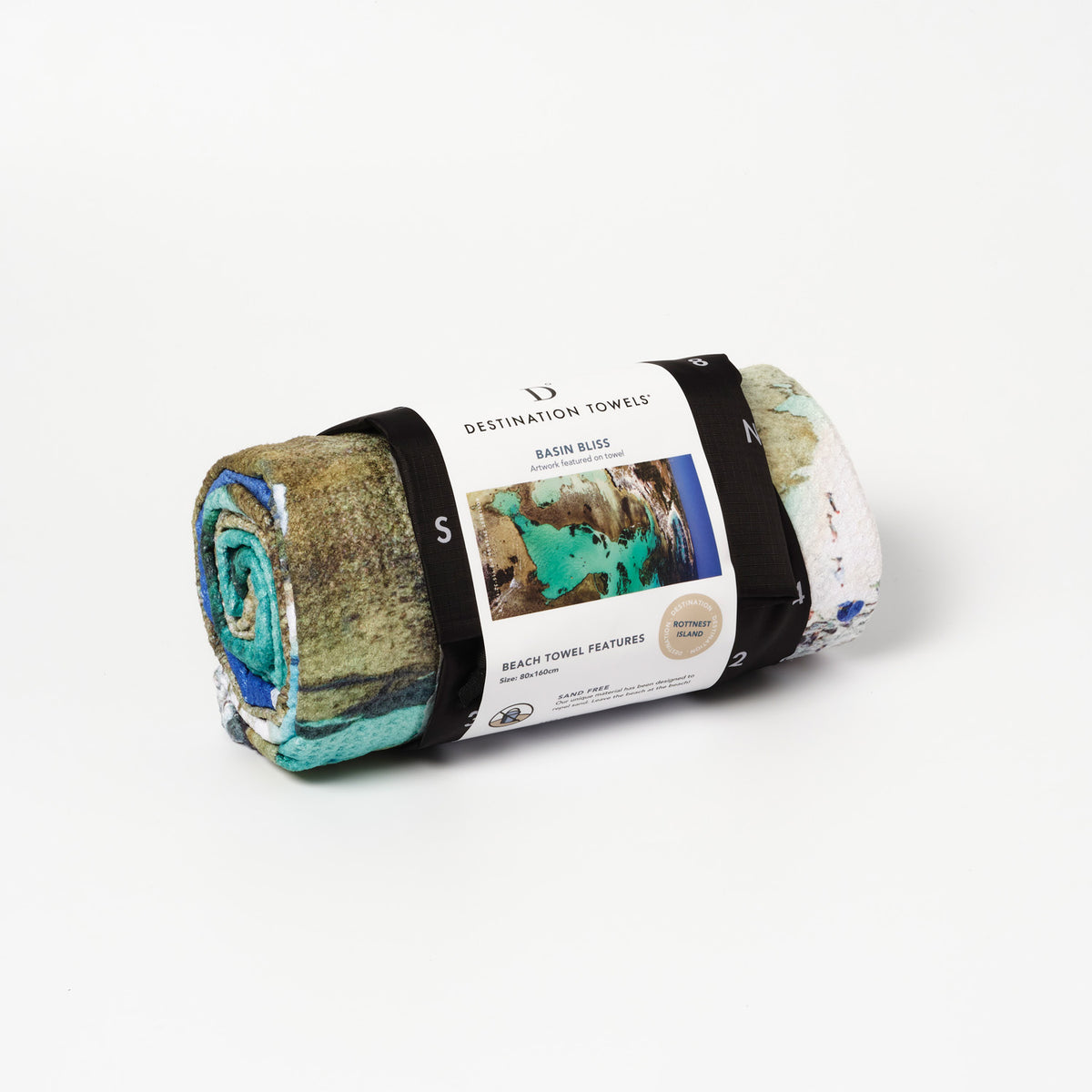 Basin Bliss beach towel
