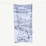 Beach Scene Beach Towel