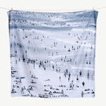 Beach Scene extra large beach towel