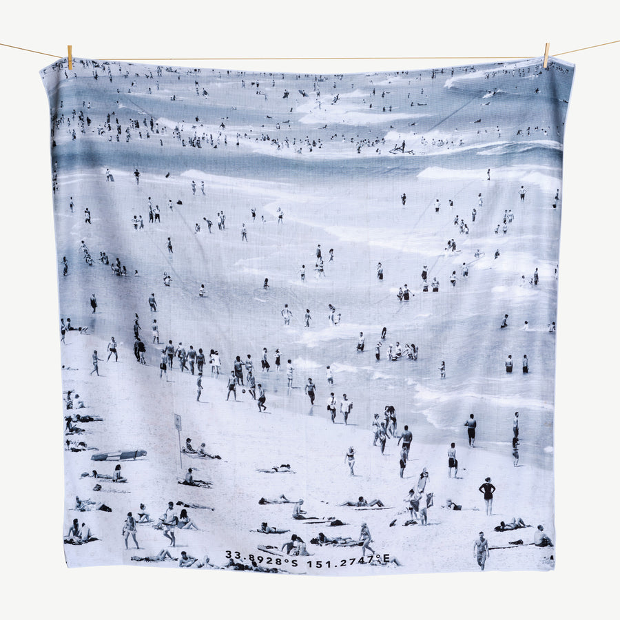 Extra Large Beach Towels Australia Destination Label