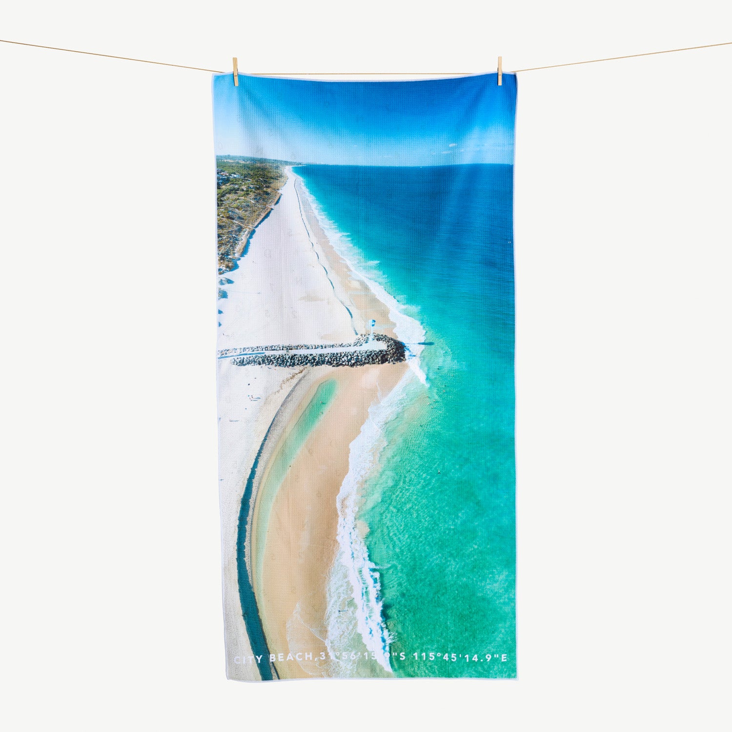 City Lookout beach towel