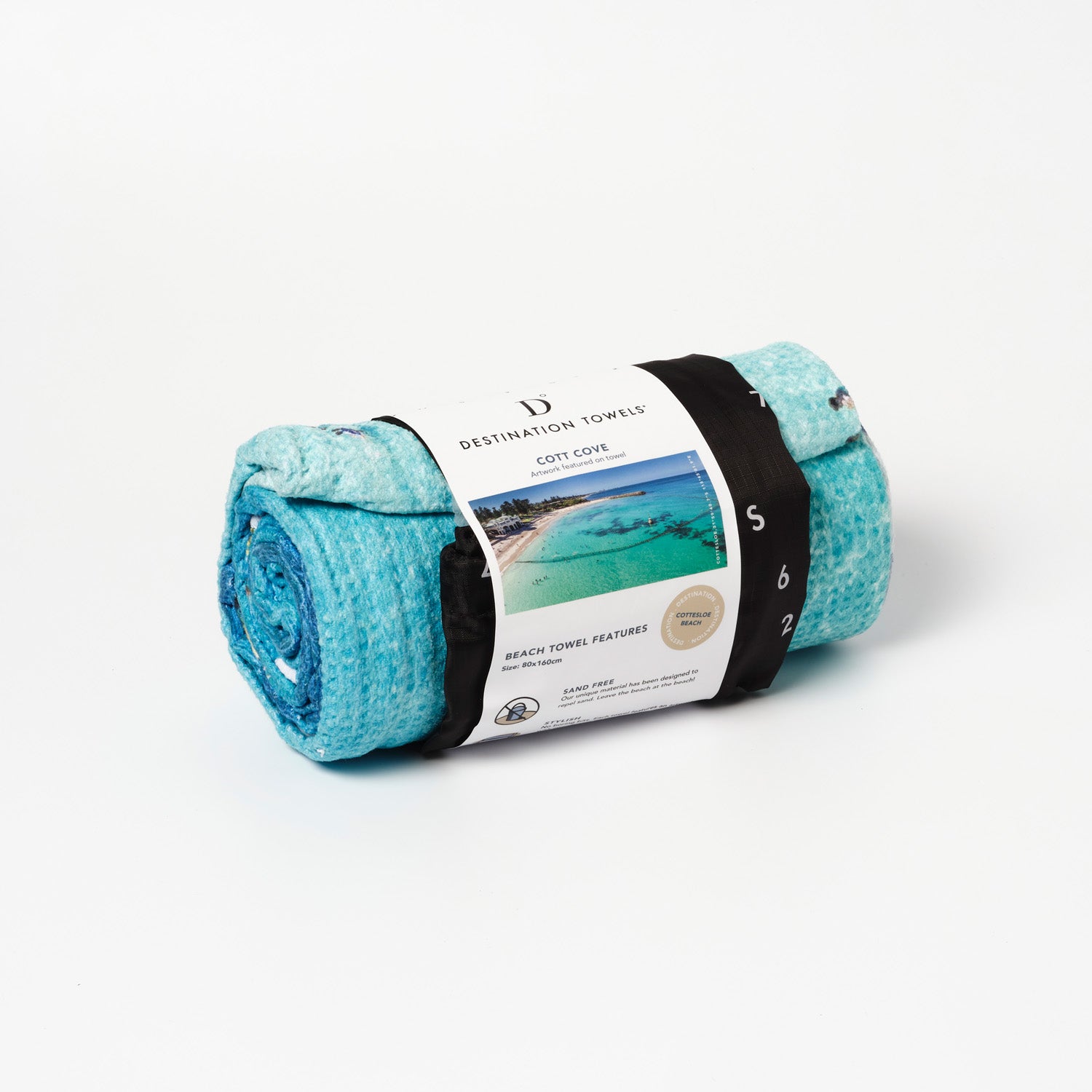 Cott Cove beach towel
