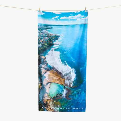 Cronulla Coast beach towel