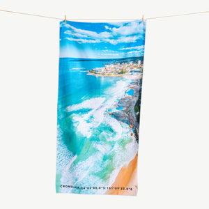 Cronulla Currents beach towel