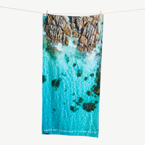 Eagle Rocks beach towel