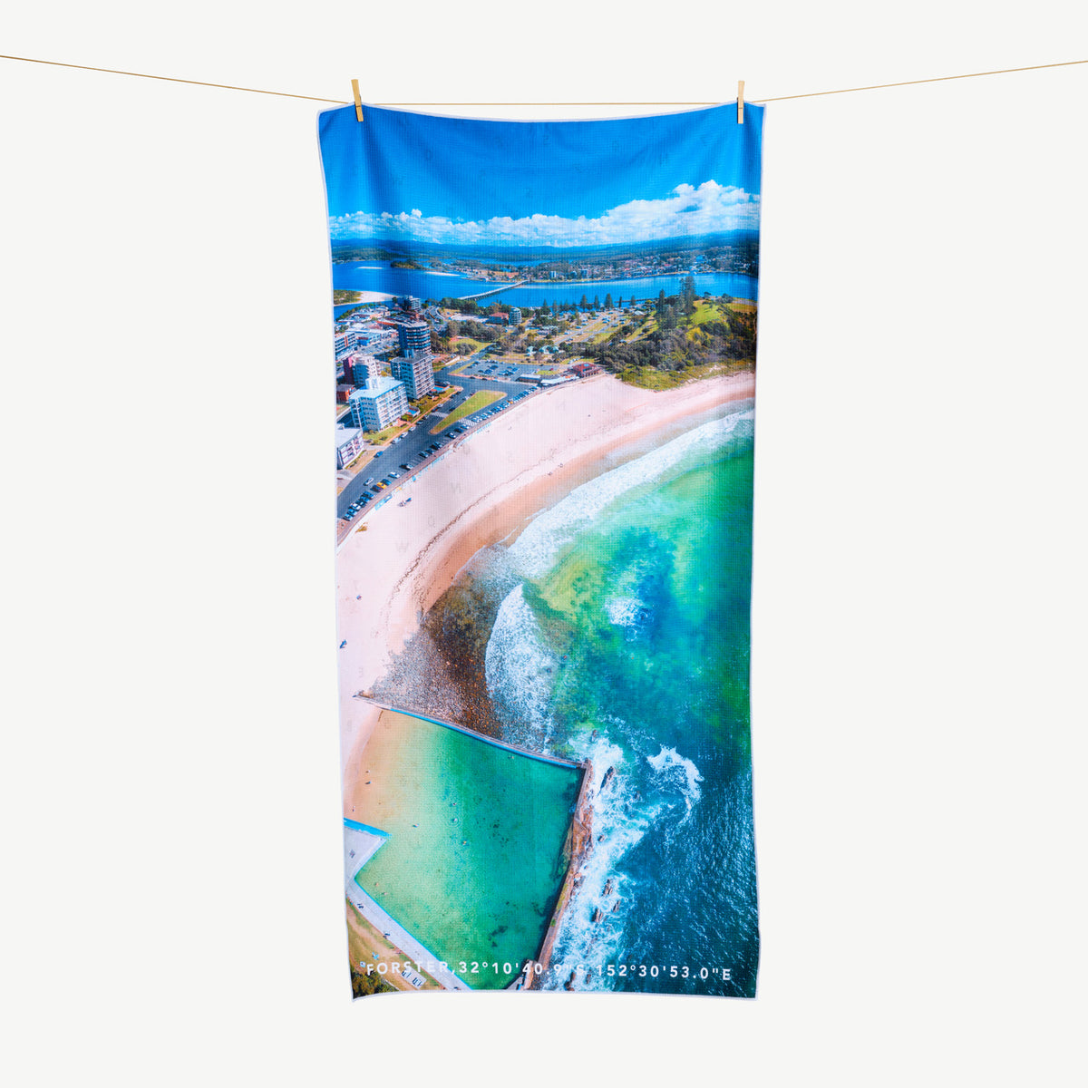 Forster Shores beach towel