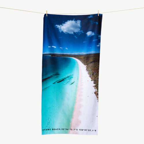 Hyams Patterns beach towel