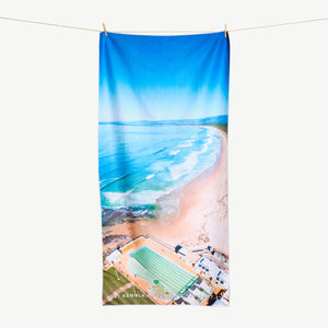 Kembla clarity beach towel