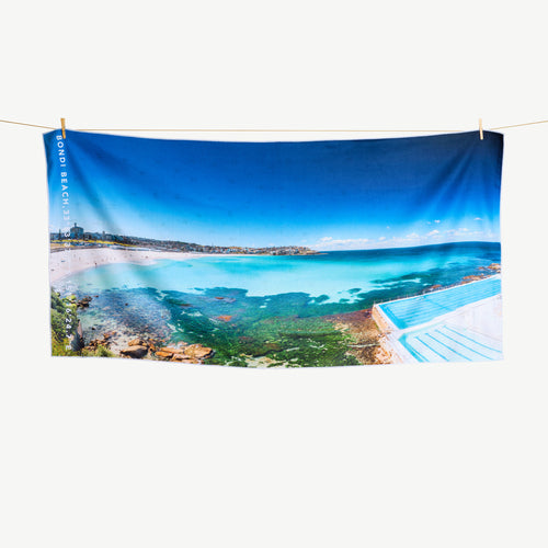 Lake Bondi beach towel