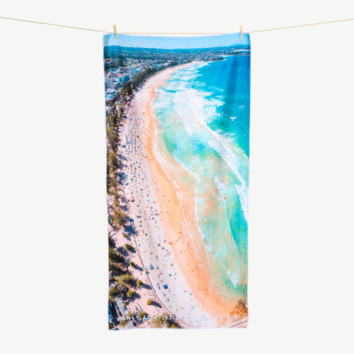 Manly Layers beach towel