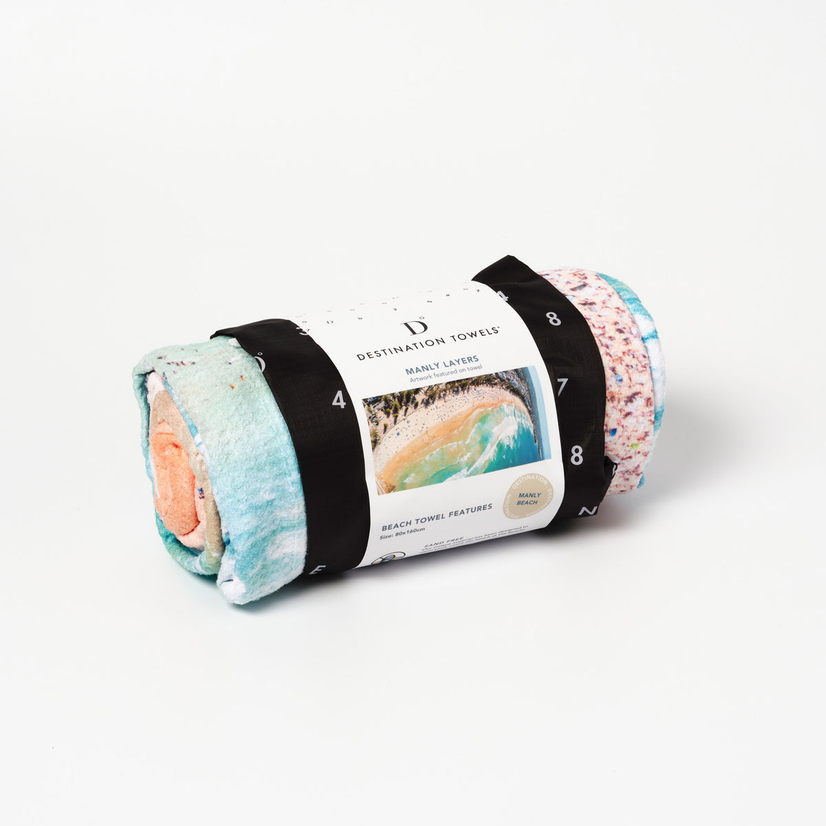 Manly Layers beach towel
