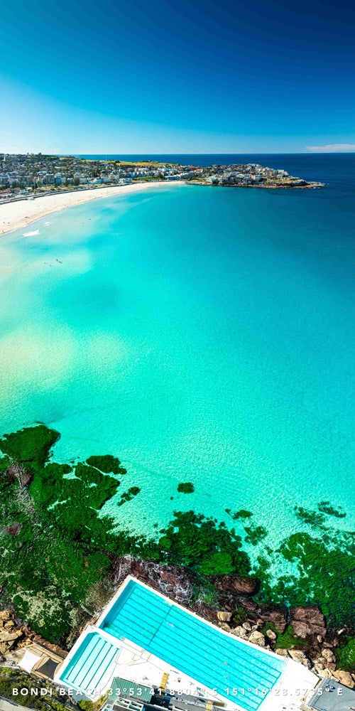 Bondi Overview beach towel