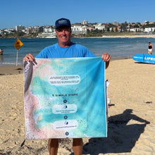 Load image into Gallery viewer, Float To Survive beach towel