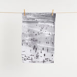 Beach Scene Tea Towel