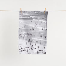Load image into Gallery viewer, Beach Scene Tea Towel