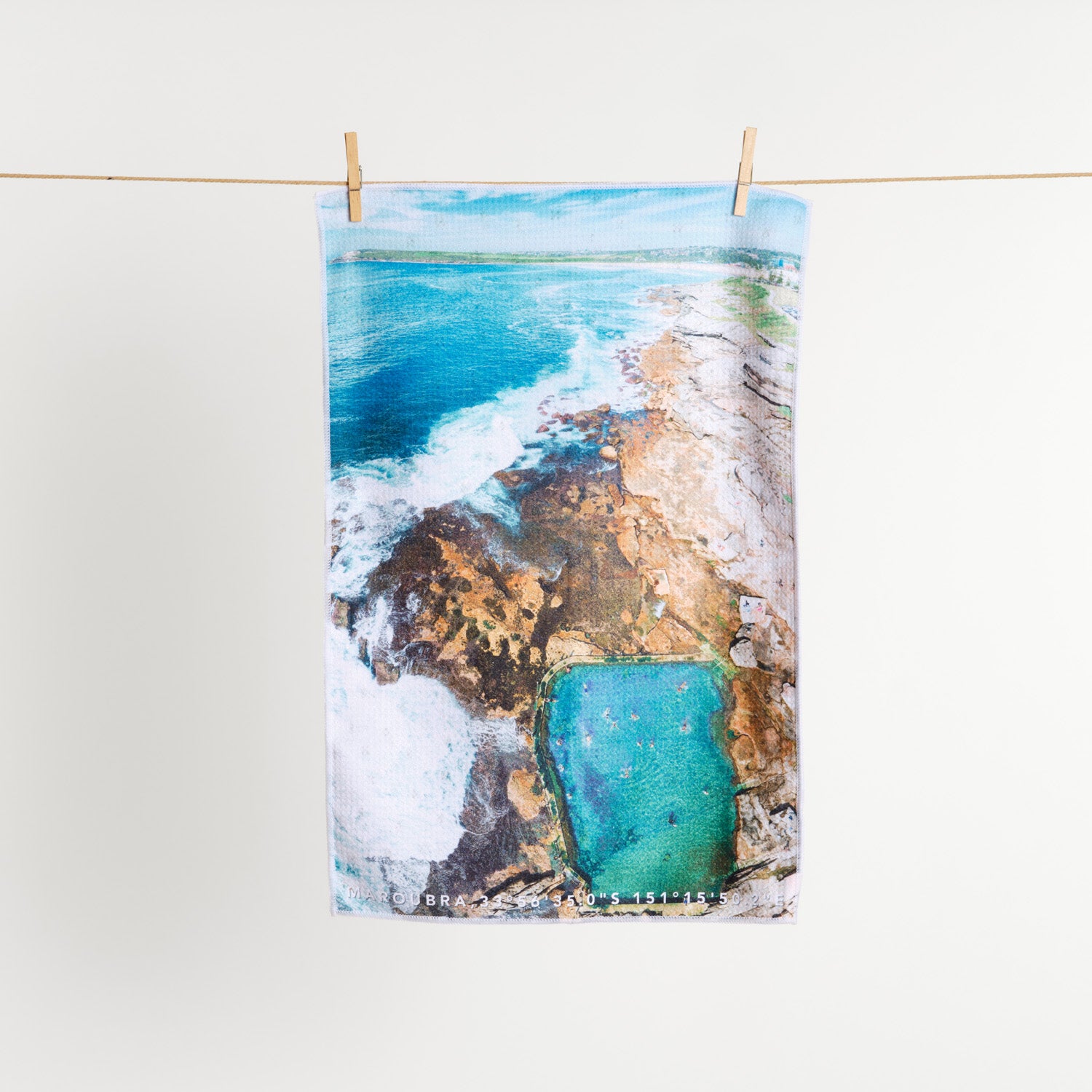 Bra Paradise tea towel