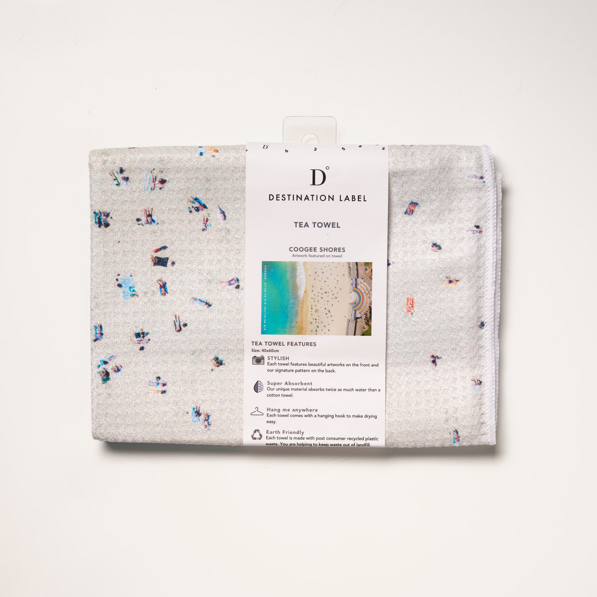 Coogee Shores tea towel