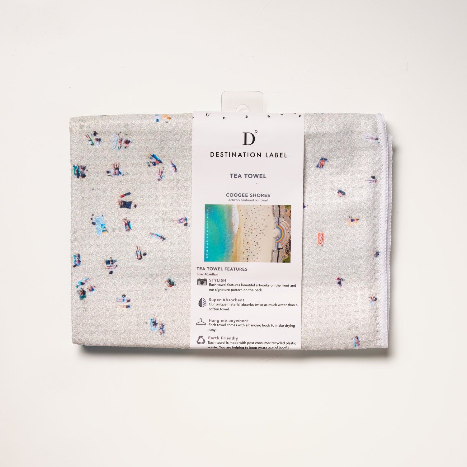 Coogee Shores tea towel