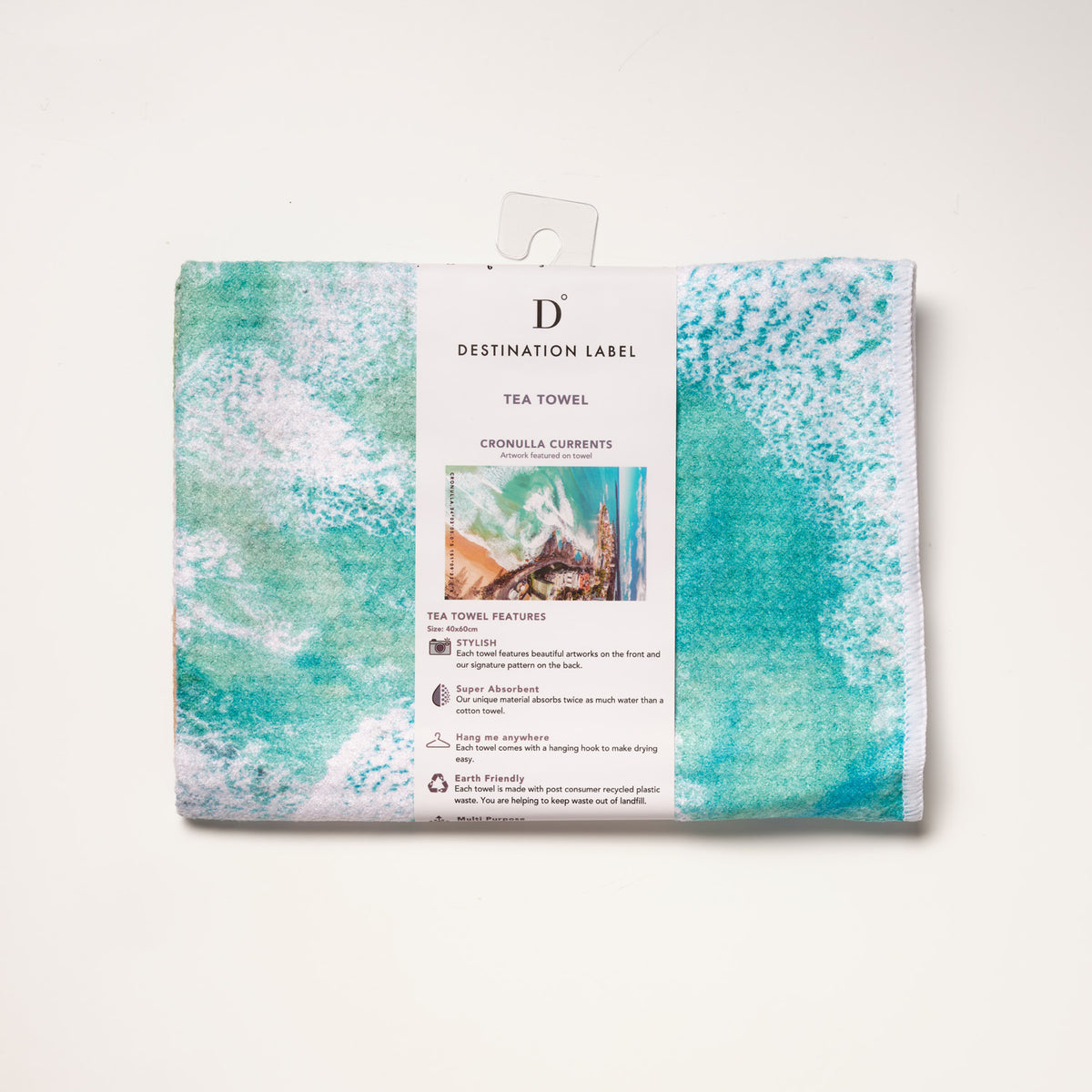 Cronulla Currents tea towel