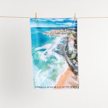 Load image into Gallery viewer, Cronulla Currents tea towel
