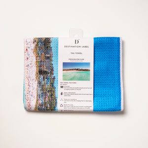 Freshwater Surf tea towel