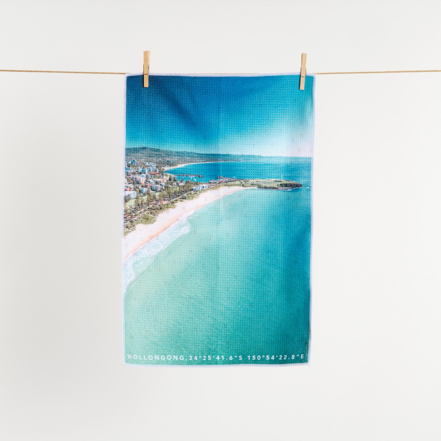 Gong Glamour tea towel