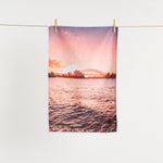 Harbour Hues tea towel
