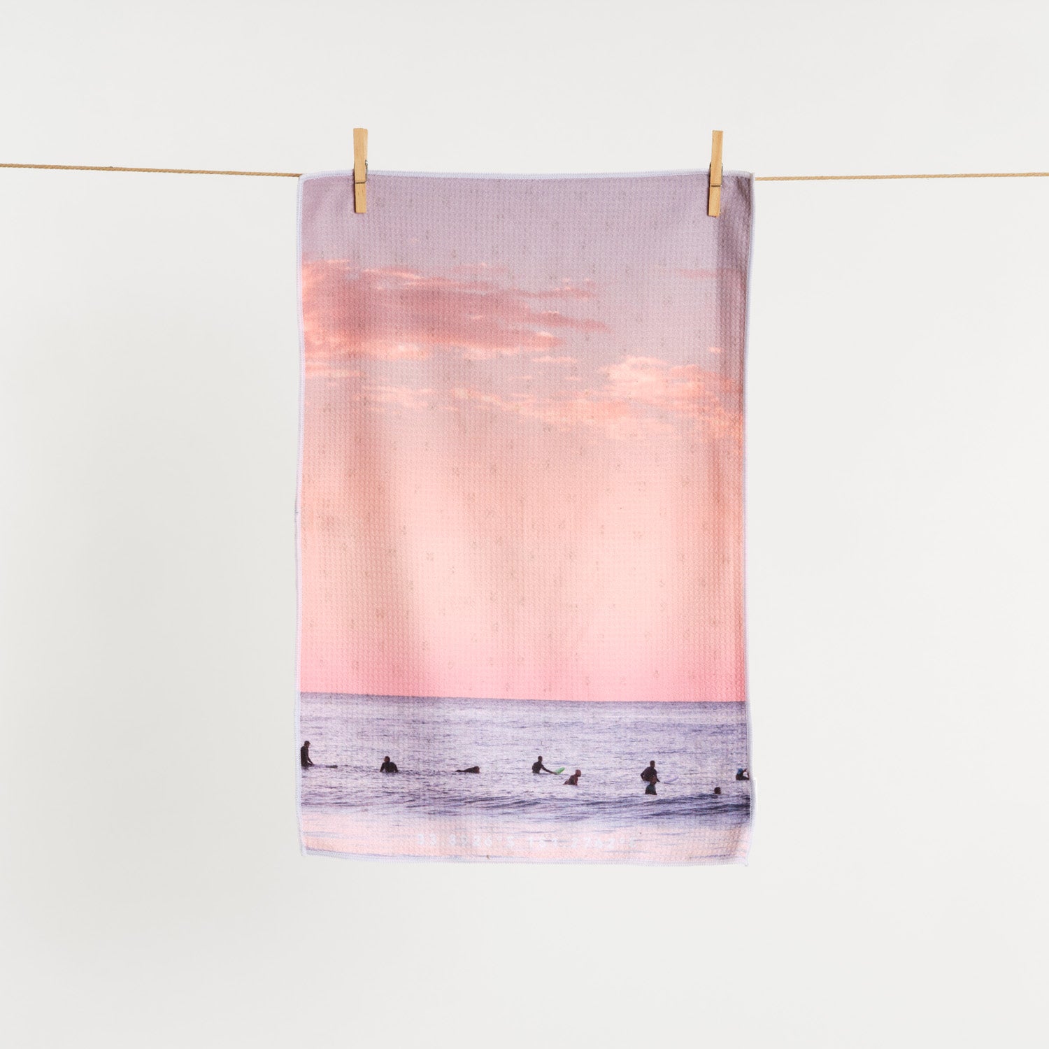 Morning Lineup Tea Towel
