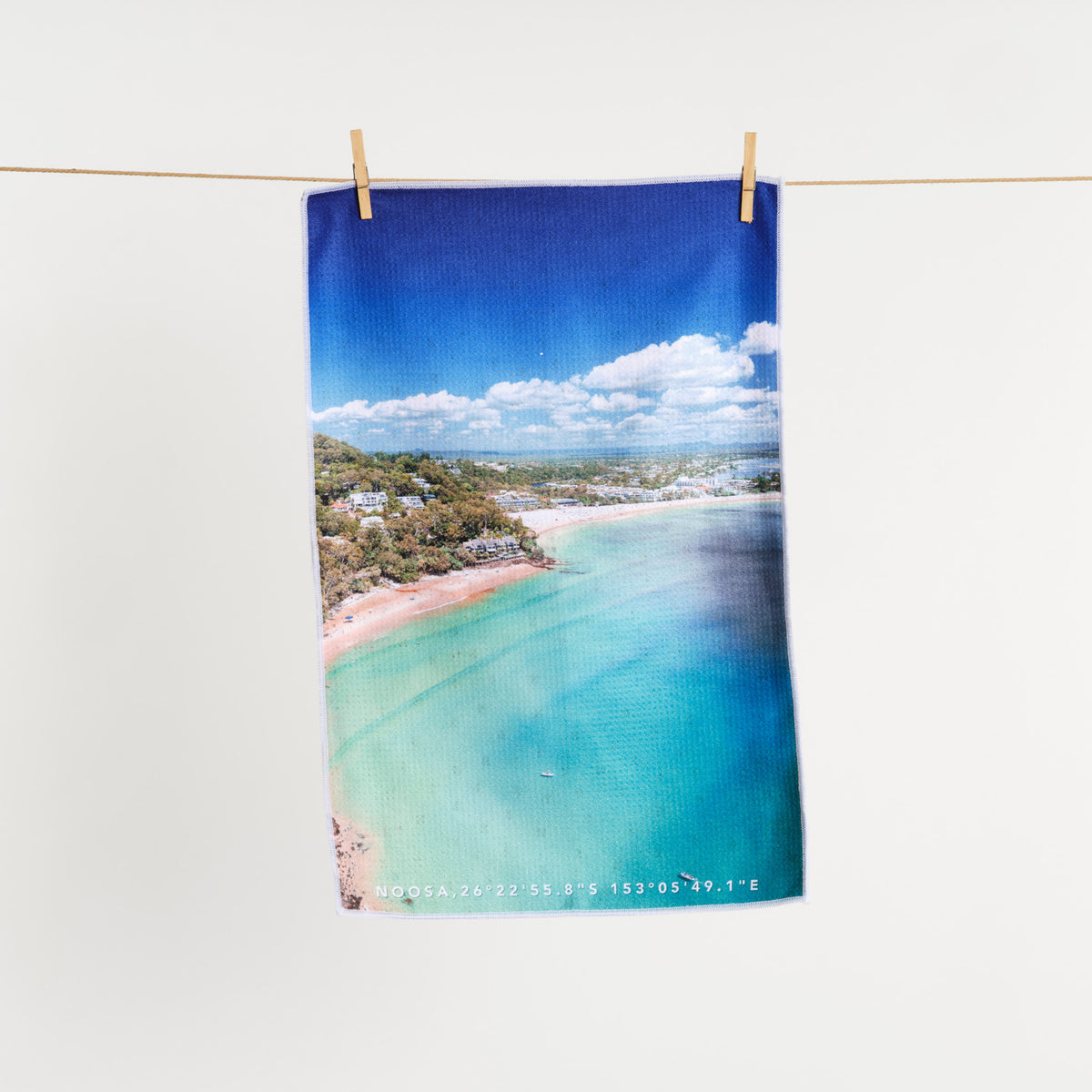 Noosa Cove tea towel