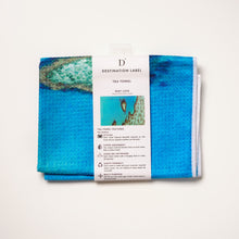 Load image into Gallery viewer, Reef Love tea towel