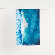 Load image into Gallery viewer, Salty Swell tea towel