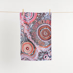 Sand Dune Dreams tea towel
