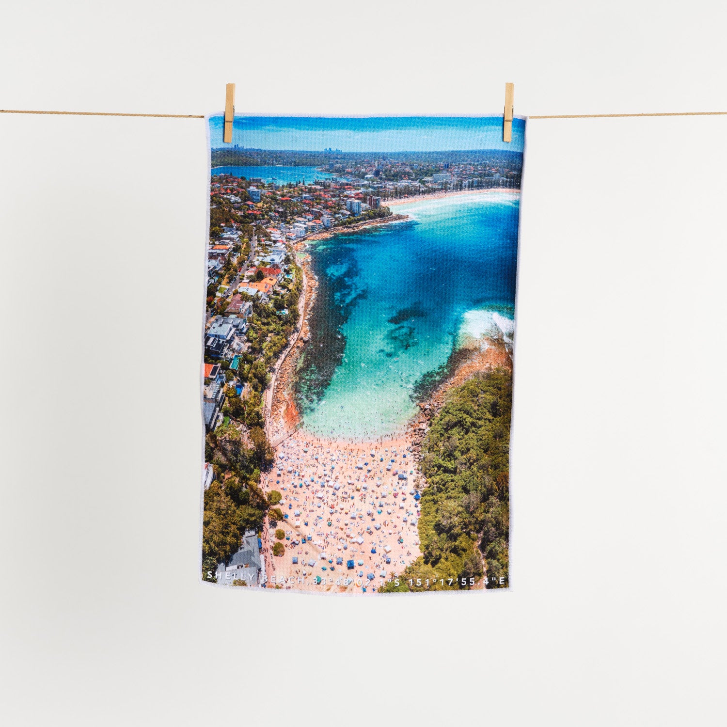 Shelly Corner tea towel