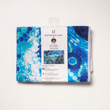 Load image into Gallery viewer, Turtle Moon tea towel