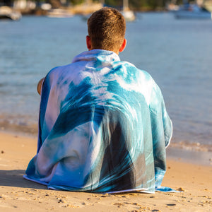Sea Swell beach towel