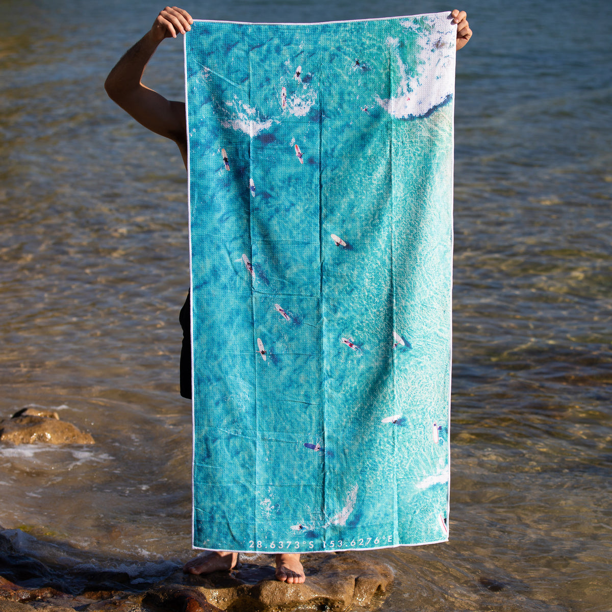 Longboard Party beach towel