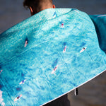 Longboard Party beach towel