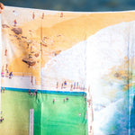 Curly Textures beach towel