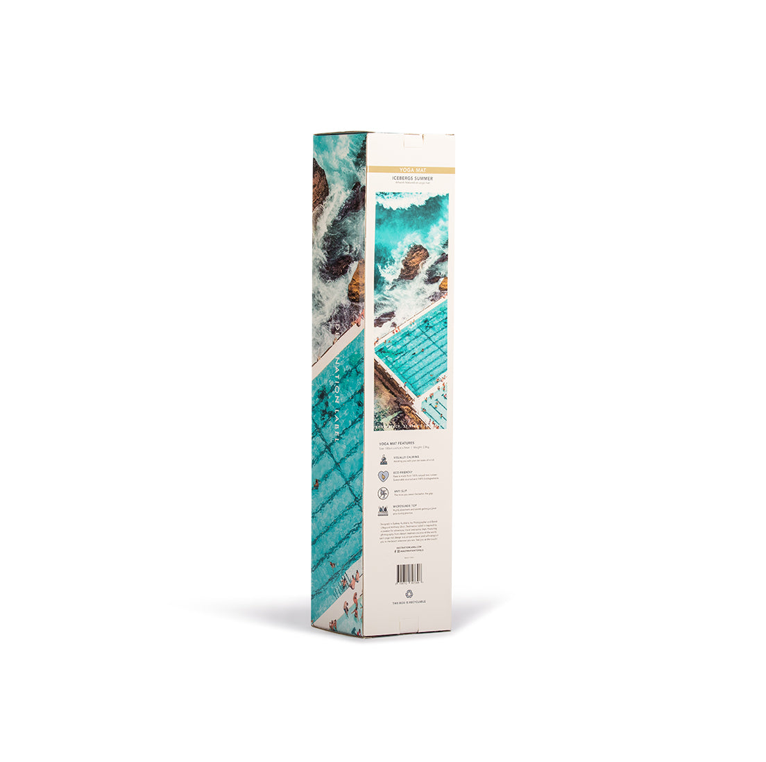 Icebergs Summer yoga mat