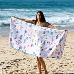 Happy People beach towel